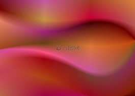 波,紅色,背景