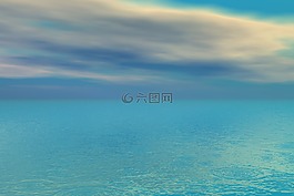 海,云,水