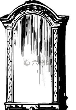鏡像,連衣裙,梳妝臺(tái)