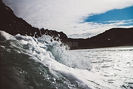 山,海洋,戶外