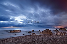 海灘,自然,海洋