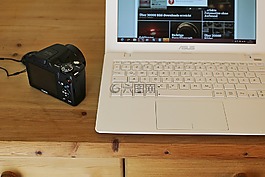 相機(jī),筆記本,鍵