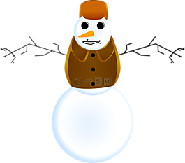 雪人,圣誕節(jié),雪