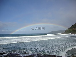 澳大利亞,彩虹,大洋路