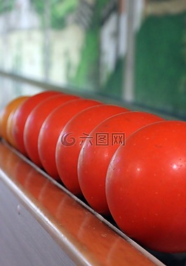 保齡球,球
