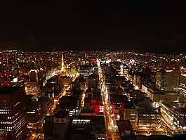 夜景,夜,日本