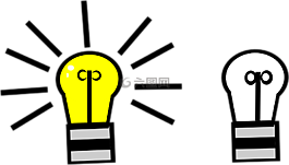 光,燈泡,用電燈