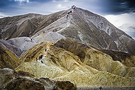 冒險(xiǎn),爬上,徒步旅行