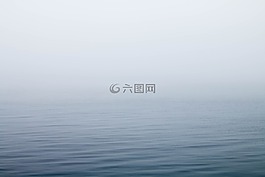 有霧,湖,薄霧