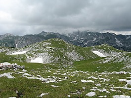 阿爾卑斯山,山,景觀