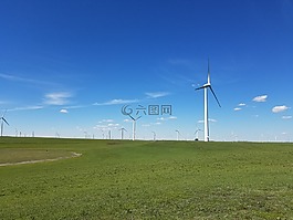 藍色的天空,新鮮的空氣,云