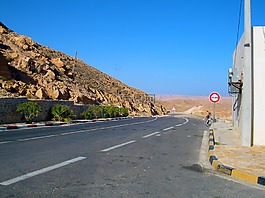 道路,灌木,山