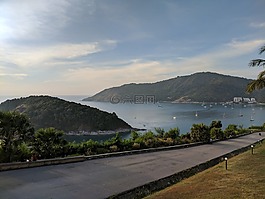 景觀,普吉島,海洋