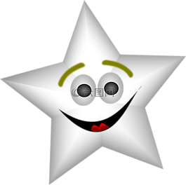 快樂,明星,微笑