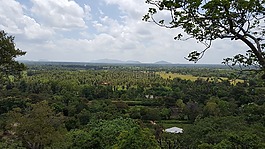 一个风景,dutugemunu森林寺,vijithapura