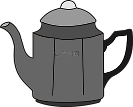 咖啡罐,茶壶,饮料