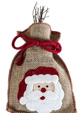 孤立,圣誕包裝袋,奎