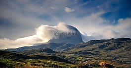 suilven,山,云