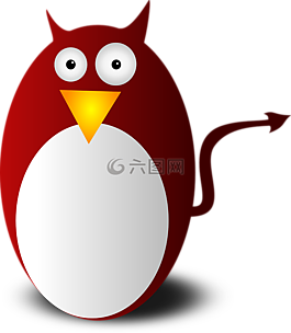 企鵝,linux,無尾禮服