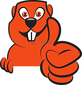 吉祥物,syse?,豎起大拇指