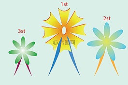 花,背景,排名