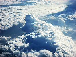 云,天空,飛機(jī)