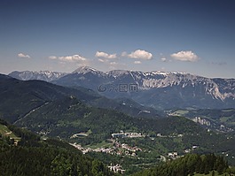 高山,塞默靈,景觀