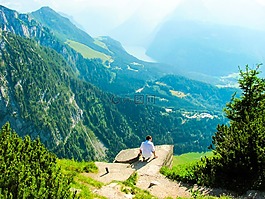 貝,kehlsteinhaus,阿爾卑斯山