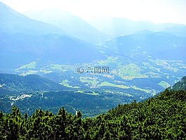 貝,kehlsteinhaus,阿爾卑斯山
