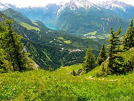 貝,kehlsteinhaus,阿爾卑斯山