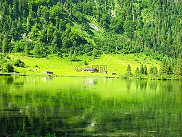 konigsee,貝,阿爾卑斯山