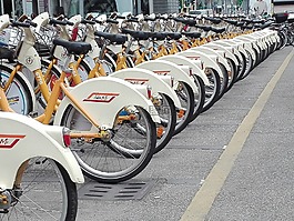 米蘭的自行車,bikemi,春天