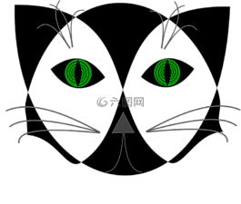 黑,猫,催眠