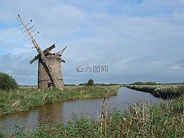 風車,棄,滿目瘡痍