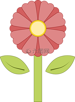 花,葉子,自然