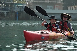海上皮劃艇,父親和兒子,冒險(xiǎn)