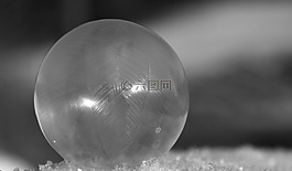 球,凍結(jié),磨砂
