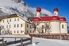 修道院,königssee,bartholomä st