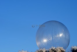 球,凍結(jié),磨砂
