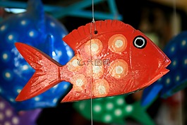 魚,工藝品,墨西哥