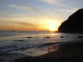 dana 點,加利福尼亞州,海洋