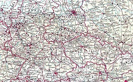 地图,东方集团,捷克共和国