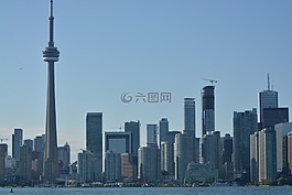 多倫多,天際線,建筑物