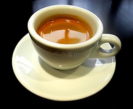 咖啡,大,一杯