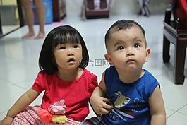 嬰兒,女孩,男孩