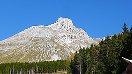 山,高峰,景觀