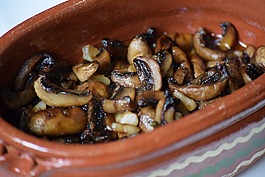 蔬菜,蘑菇,燒烤