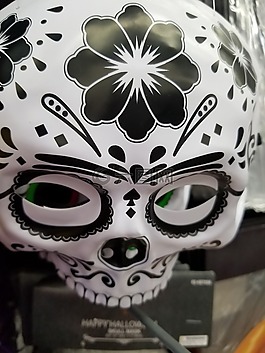 萬(wàn)圣節(jié),裝潢,頭骨