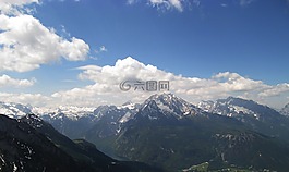 山,高山,山景观
