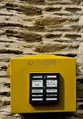 郵箱,信件,黃色